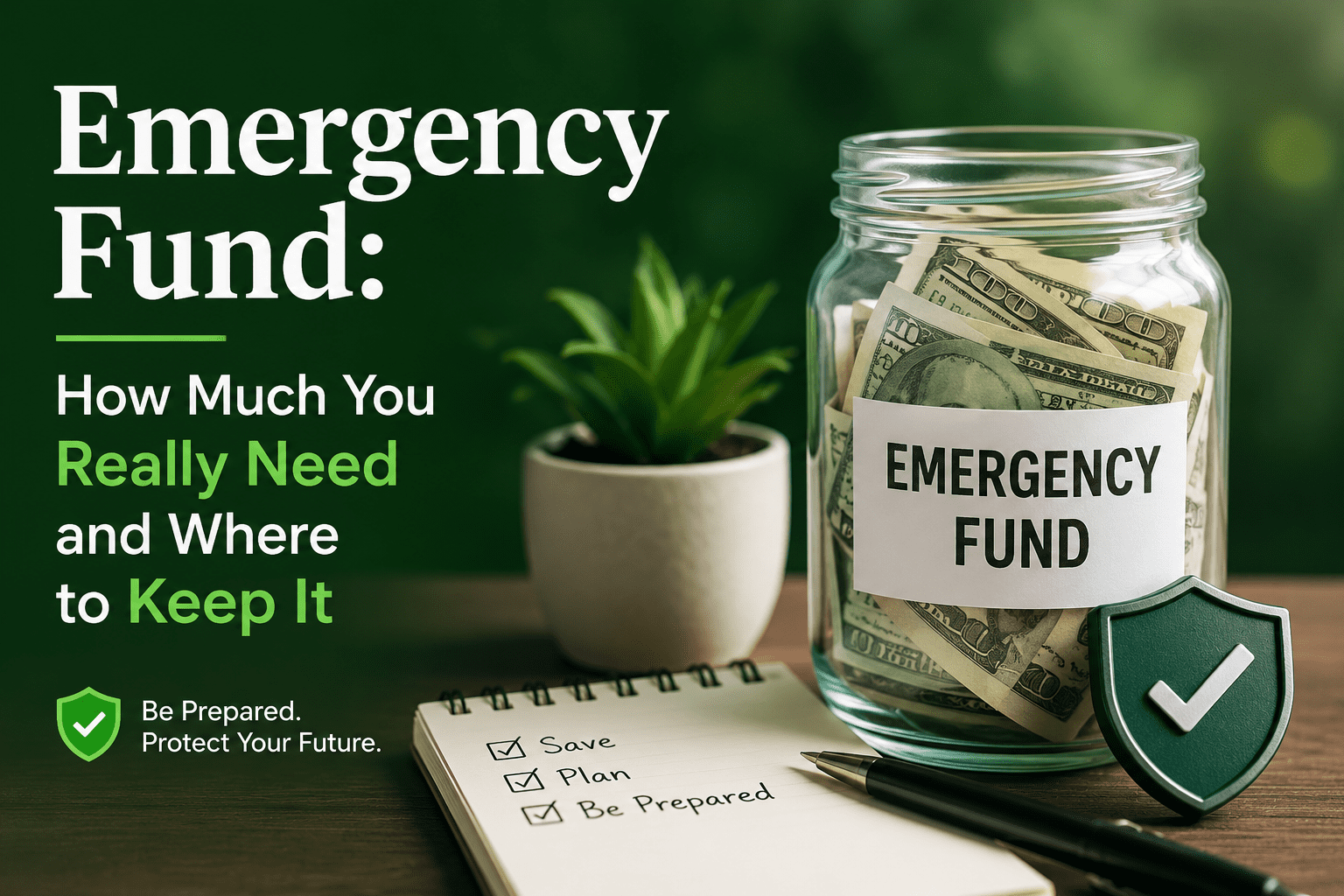 Emergency Fund: How Much You Really Need and Where to Keep It