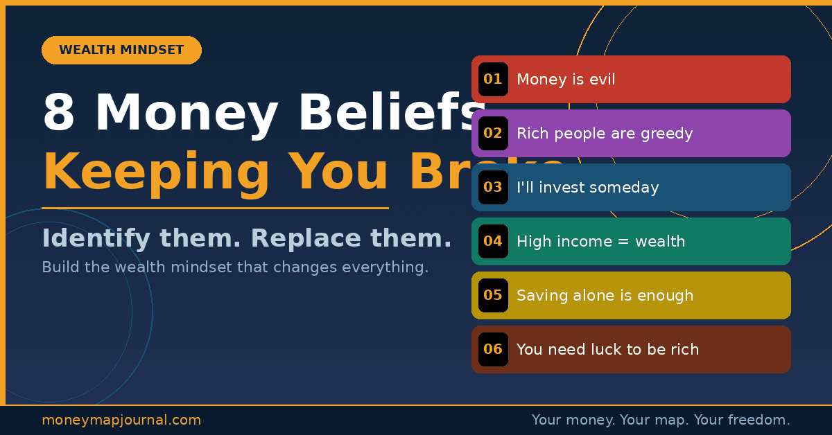 The Wealth Mindset: 8 Money Beliefs That Are Keeping You Broke